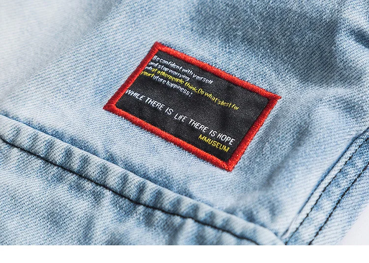 2019 хип-хоп джинсовые шорты мужские Harajuku Карго короткие трико для мужчин короткие уличная Летняя джинсовая ткань оверсайз-Шорты карманы
