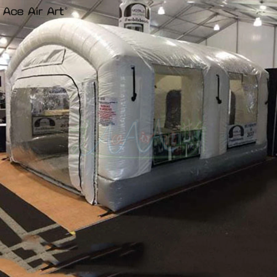 Mobile mini design inflatable car/auto spray booth,garage