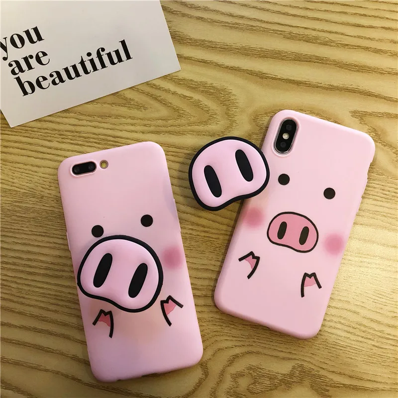 coque iphone xr cochon