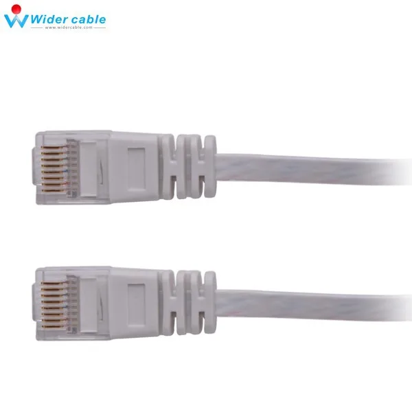 Ultra Flat CAT6 Cable White Color 4