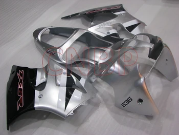 

Fairings Ninja ZX-6r 2000 - 2002 Silver Black Fairings Ninja ZX-6r 2002 Body Kits for Kawasaki ZX6r 01 no paint