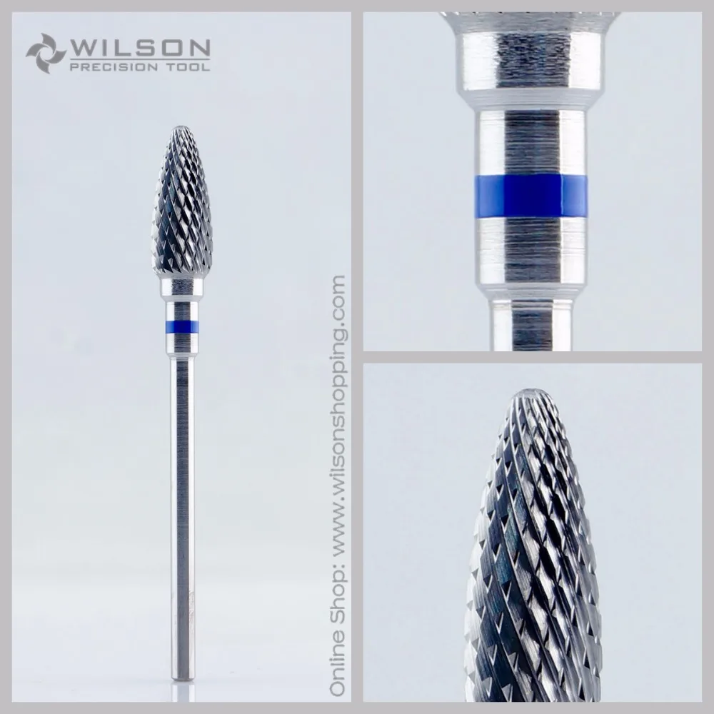 Cross Cut Tungsten Carbide Nail Drill Bits&Dental Lab Burs Standard