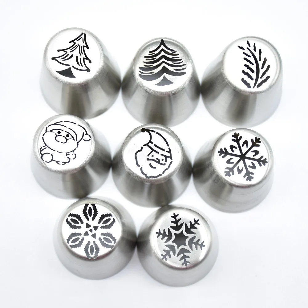 

The Christmas Tree Special Russian Leaf Nozzle Bakeware Cupcake Cake Decorating Pastry Baking Tools