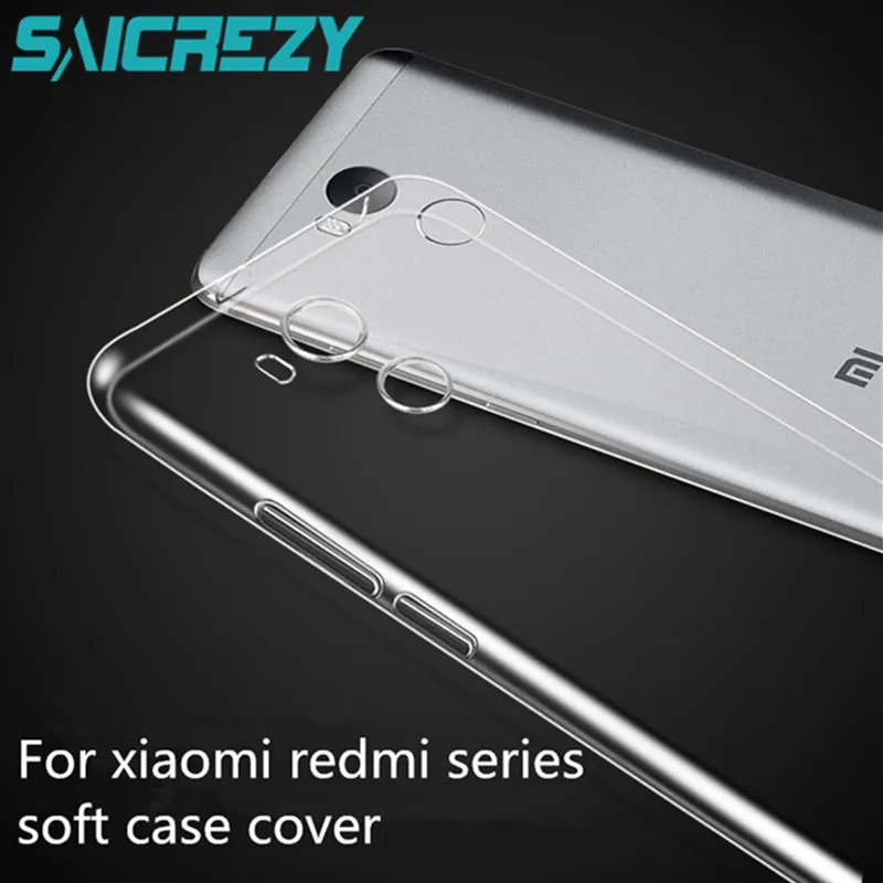 

Soft clear phone case cover For Redmi 5 Plus 6a 4A 4 Note 5A 4X Note 5 6 Pro For xiaomi a2 lite mi 8 se a1 max 2 3 mi 5 5s case