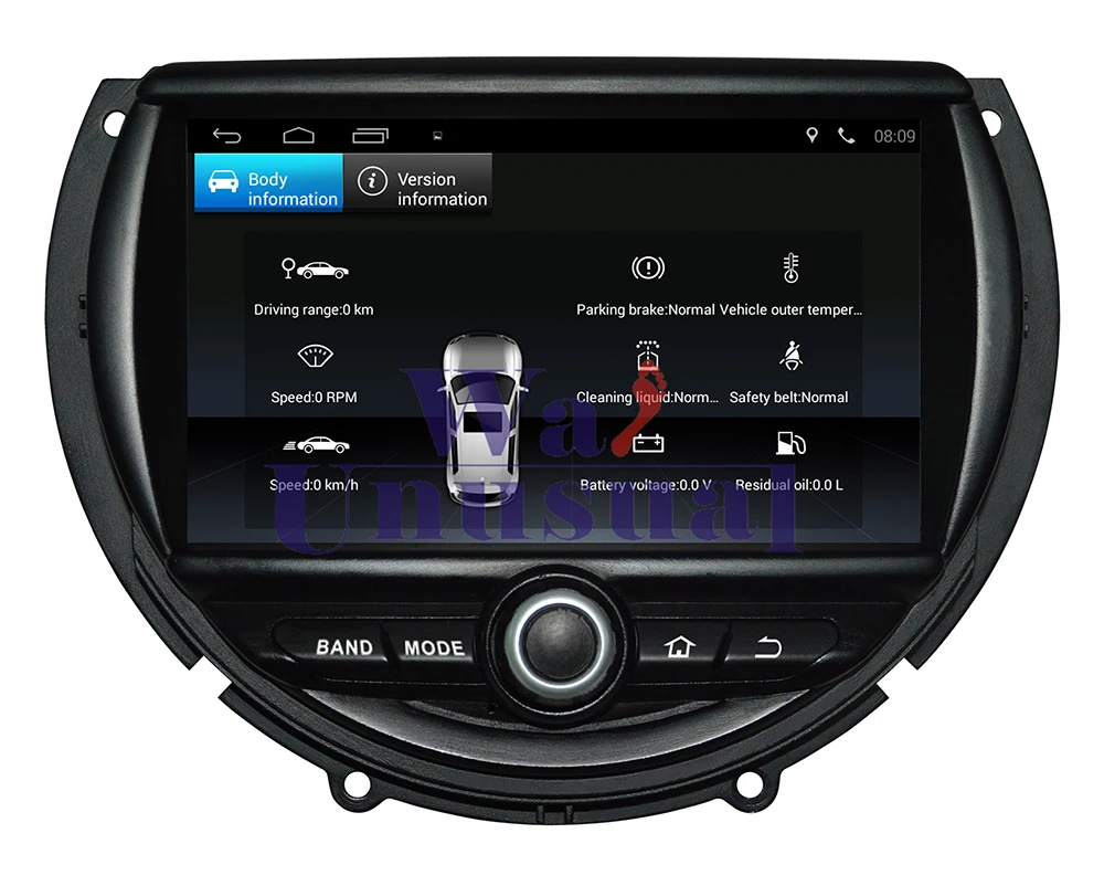 Sale WANUSUAL 7" Octa Core 32G Android 9.0 GPS Navigation For BMW MINI 2014 2015 2016 2017 2018 Radio Player with Bluetooth WIFI Maps 10