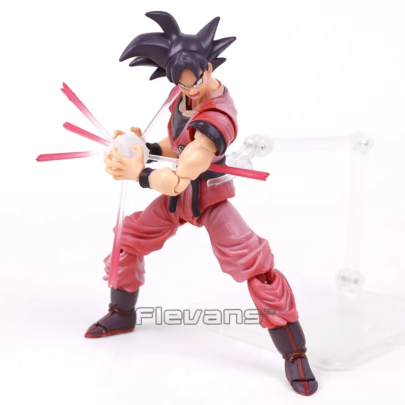 Продажа Dragon Ball Z СВЧ S. H. Figuarts Сын Gokou Гоку kaiohken Ver. ПВХ фигурку Коллекционная модель игрушки 16 см