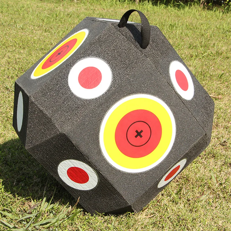 Big 3D Cube Archery Target XPE Reusable Shooting Hunting Target Suit