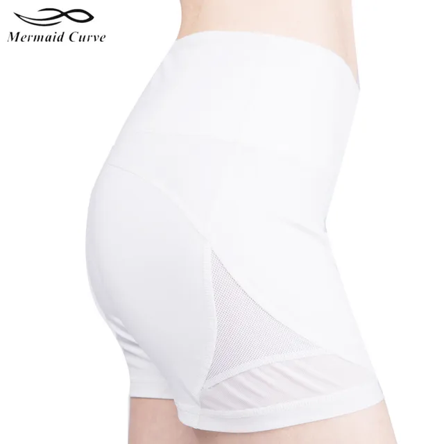 Mermaid Curve Sports Shorts Women’s Sexy Mesh Gym Running Short Tight Breathable Quick Dry Outdoor Sportwear Fitness Yoga Shorts