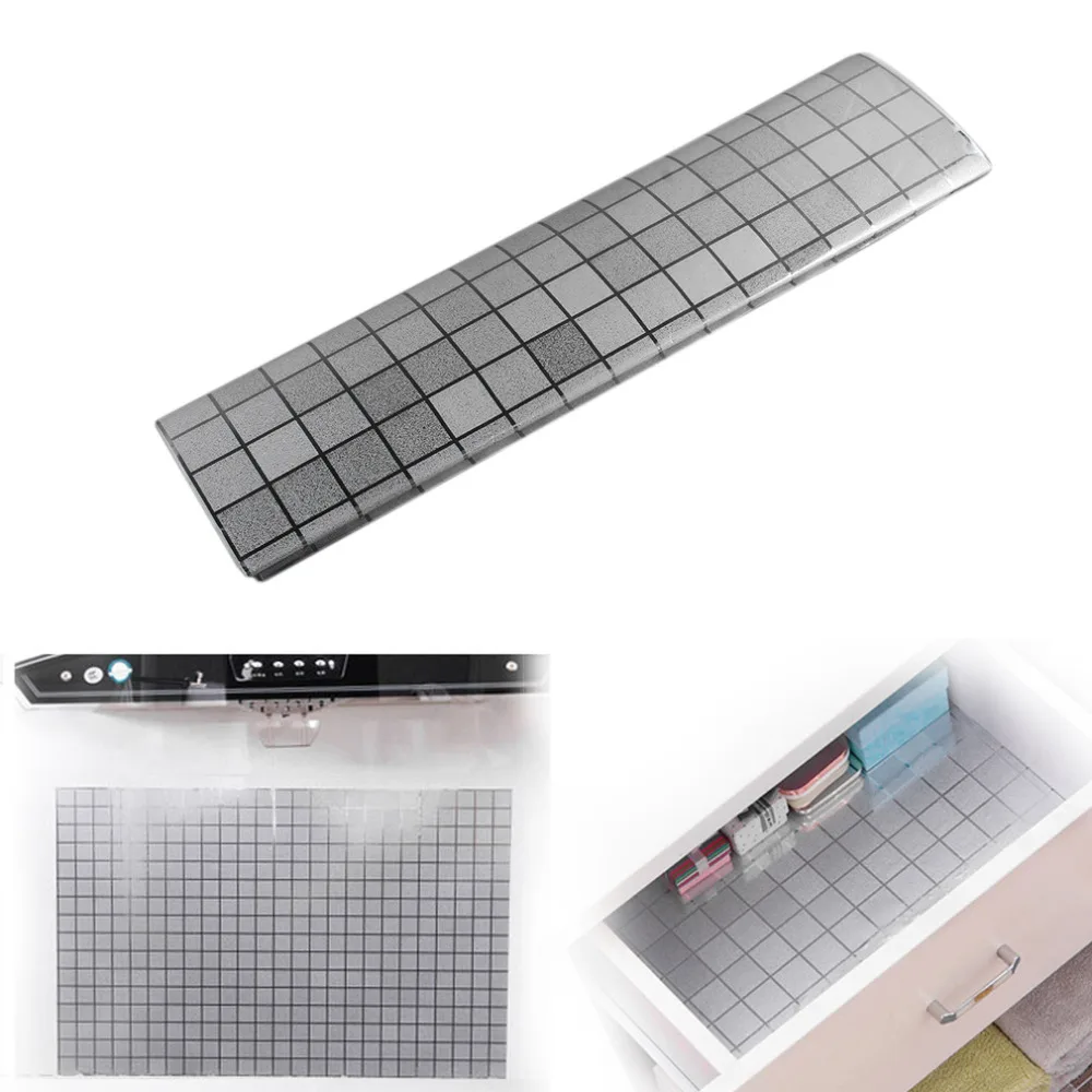 45*70CM Aluminum Foil Heat Resistance Waterproof Kitchen Oil Sticker Mosaic Wall Sticker Home Decoration Prevent Lampblack 45*70CM Aluminum Foil Heat Resistance Waterproof Kitchen Oil Sticker Mosaic Wall Sticker Home Decoration Prevent Lampblack