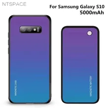 Чехол для зарядного устройства NTSPACE для samsung Galaxy S10, чехол для аккумулятора, чехол для внешнего магнитного зарядного устройства, запасной внешний аккумулятор, чехол для зарядки