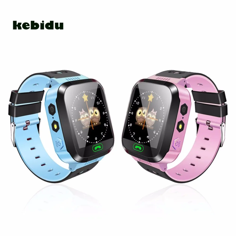 

kebidu Y03 Smart Watch Kids Wristwatch Touch Screen GPRS Locator Tracker Anti-Lost Smartwatch Support Micro SIM Card For Child