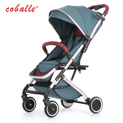 

Coballe Stroller Lightweight Folding Can Sit Reclining Portable Mini Shock Absorbers Can Be On The Plane Baby Stroller