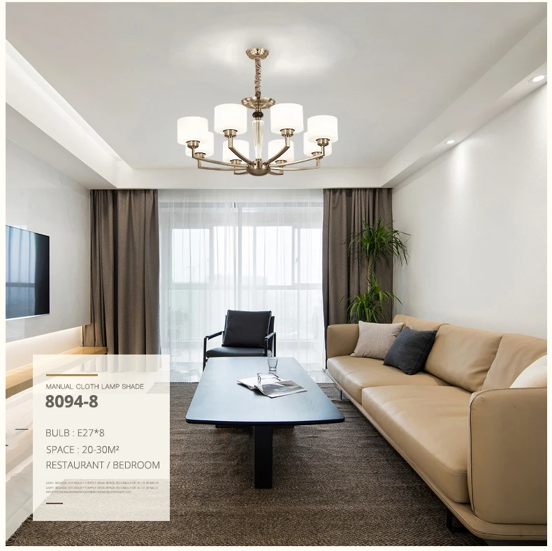 Ditoon Nordic Led Chandelier (4)