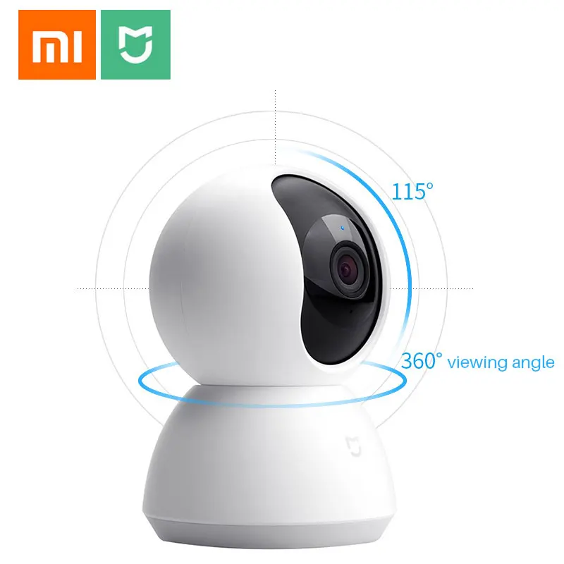 Оригинальная смарт камера Xiaomi Mijia с Wi Fi ip веб 1080P углом обзора 360 градусов