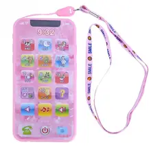 Новые детские игрушки, Смоделированный мобильный телефон, музыкальные игрушки, раннее образование, английский/русский язык, обучающая машина, игрушки для детей, подарки