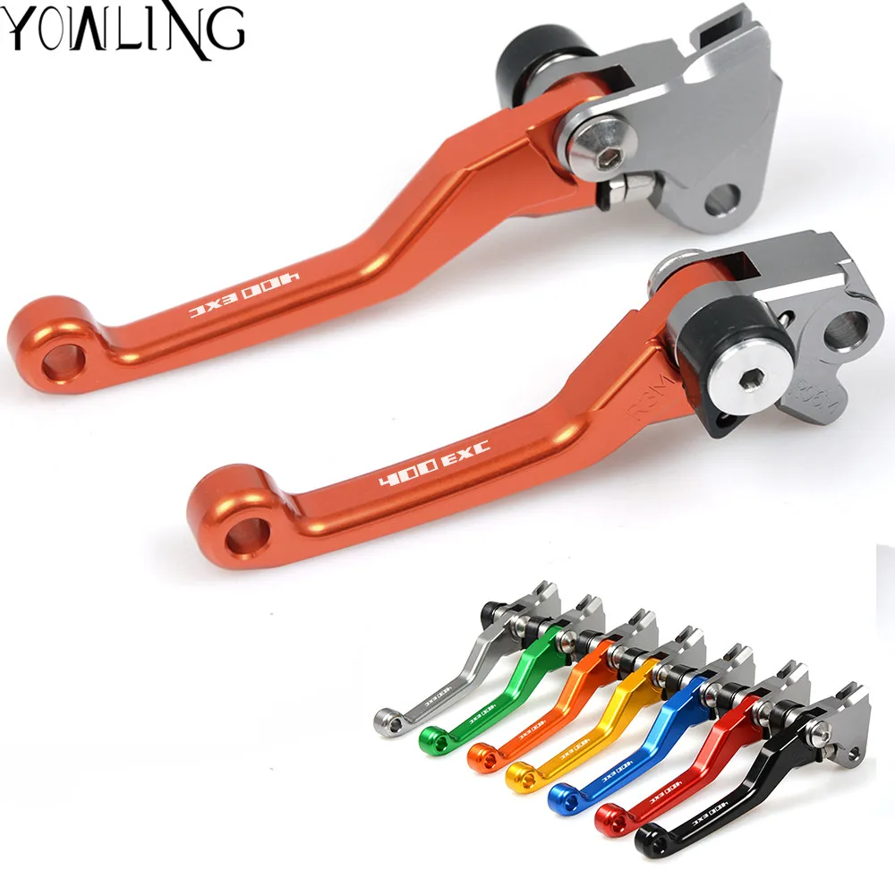 Motocross Pivot dirt Bike Brake Clutch Lever For KTM 400EXC 2009 2010