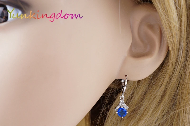 Yunkingdom классические модные милые маленькие Висячие серьги для женщин и девушек