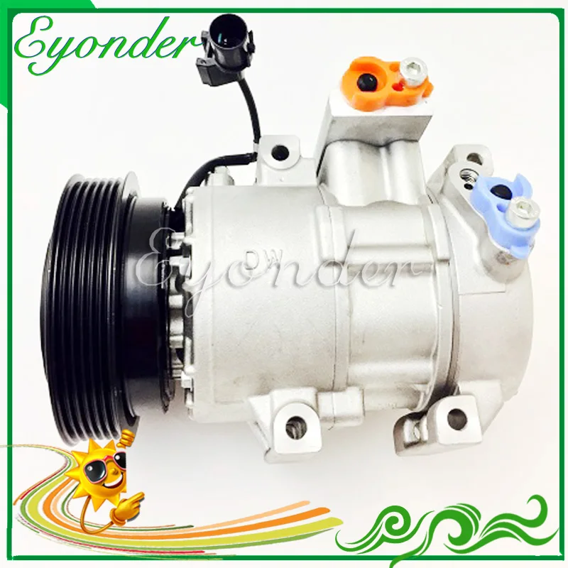 AC A/C компрессор кондиционера охлаждающий насос для Kia CERATO Spectra I LD G4ED 1,6 97701-2F800 97701-2F800AS 977012F800