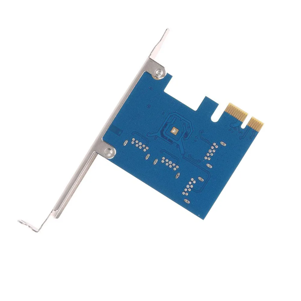 

New PCI Expansion Card 1 to 4 PCI Slots USB 3.0 Converter Adatper PCIE Riser Cards For Bitcoin Mining Device IJS998