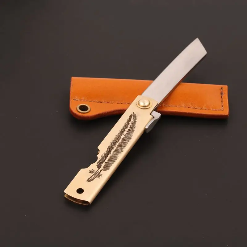 Ручная работа Универсальный уличный карманный нож бритвенный складной нож unting EDC ручные инструменты нож
