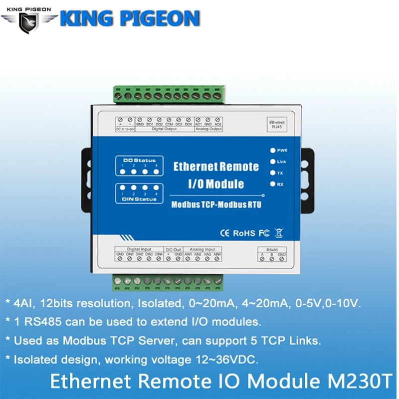 Modbus TCP Ethernet