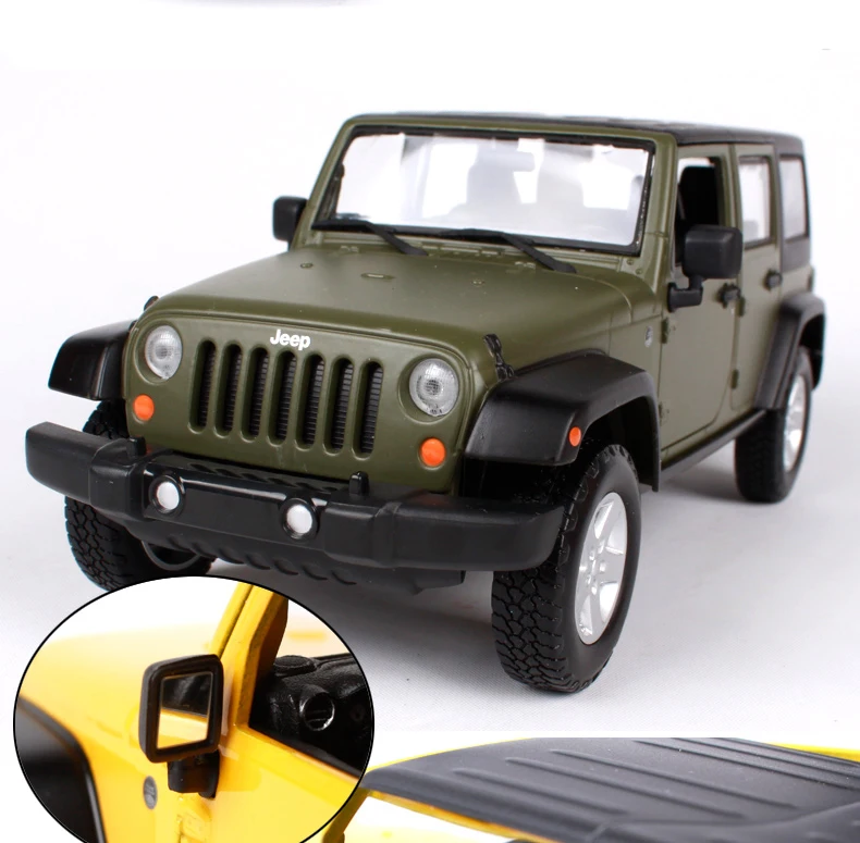 Maisto 1:24 Jeep Wrangler Jeep беговые автомобилей SUV литая модель модели автомобиля игрушки для детей Подарки в коробке