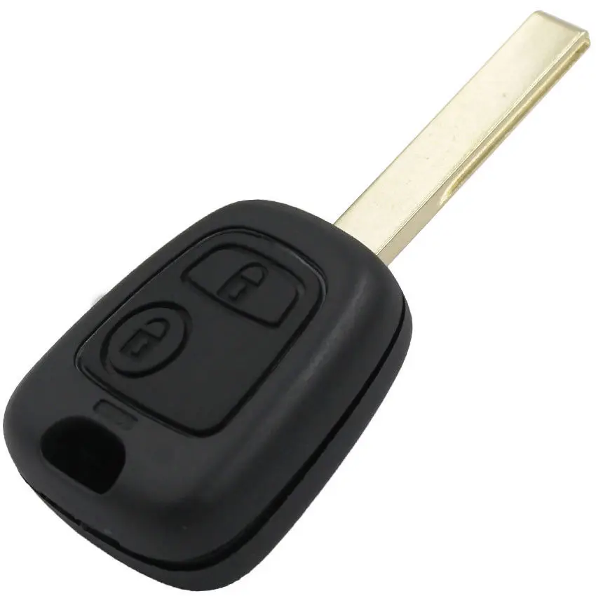 

Remote Car Key Shell fit for PEUGEOT 2 Button 307 107 207 407 607 1007 ... Remote Key Case Fob