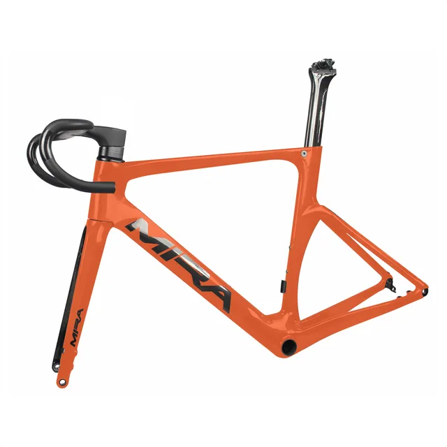 $US $999.00 AERO Flat mount Disc Road Bike Frame warranty 2 years Full carbon Bicycle Frame in Disc brakeChina 
