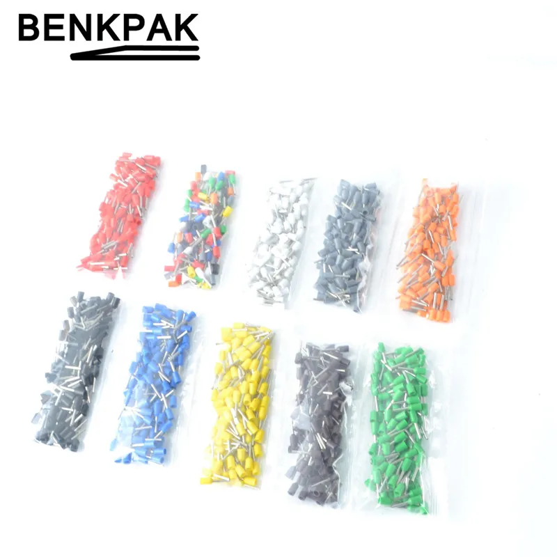 

100PCS European terminal tube cold pressing terminal pin terminal E0506