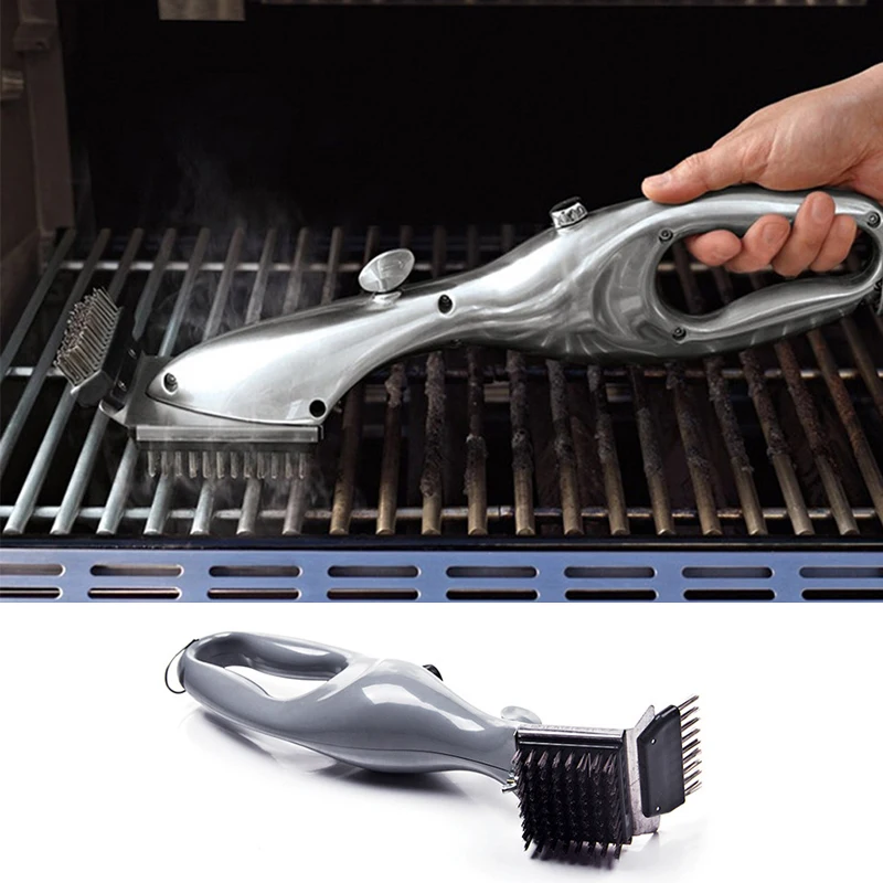 Grill Daddy Original Steam Cleaning Barbeque Grill Brush For Charcoal