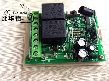 

433 Mhz Universal Wireless Remote Control Switch AC 12V 220V 2CH Relay Receiver Module and RF 433Mhz Remote Controls