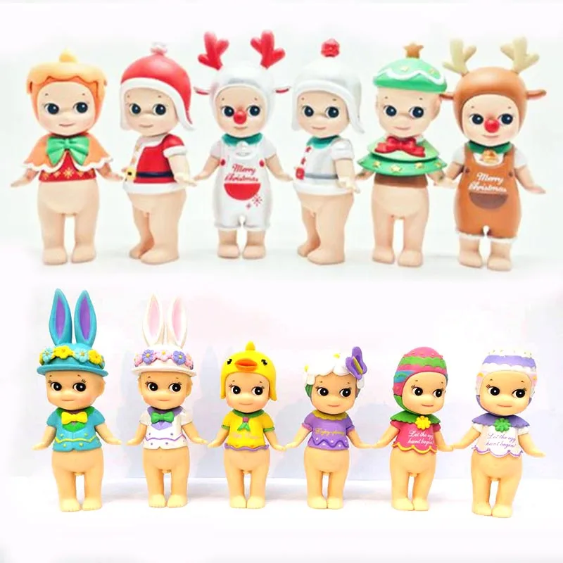 6pcs sonny angel Christmas baby dolls in boxes 2017 New sonny angel mini figure 6pcs kewpie kerst baby doll toys Christmas gift baby-christmas-gifts : image 6pcs sonny angel Christmas baby dolls in boxes 2017 New sonny angel mini figure 6pcs kewpie kerst baby doll toys Christmas gift baby-christmas-gifts