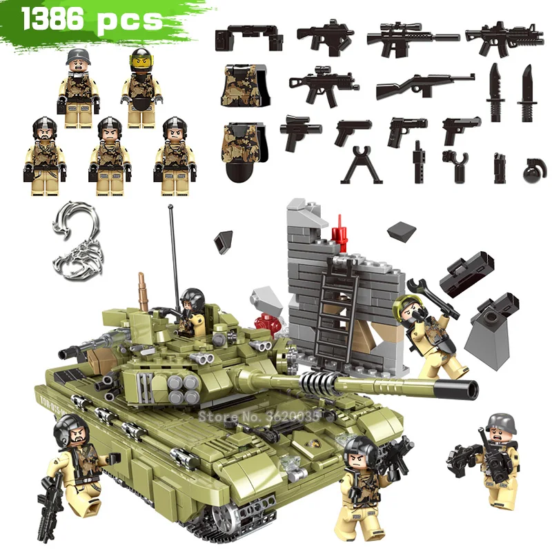 

Military World War 2 Building Blocks Tank Legion Warehouse Moc Match Soldier Army Figures Weapons Gift For Boy With Legoinglys