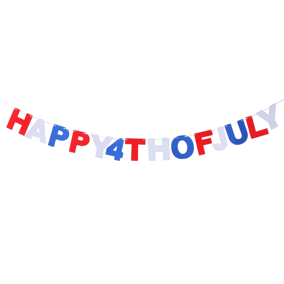 1 шт. праздничный баннер с надписью Happy 4th of July американский День Независимости