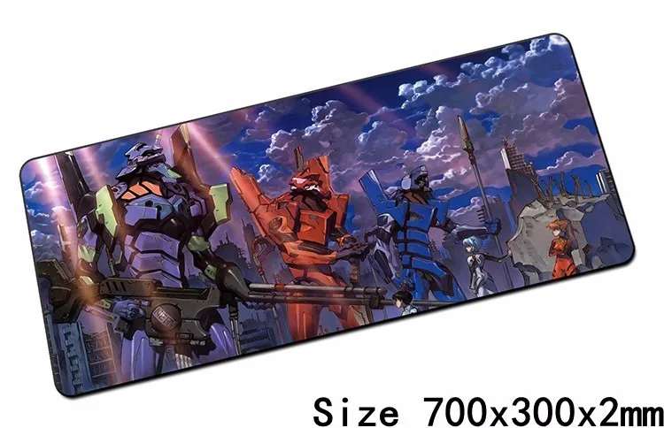 Neon Genesis Evangelion Коврик для мыши, лучший игровой коврик для мыши 700x300 мм, геймерский коврик для мыши, коврик для мыши, клавиатура, компьютерная мышь, ноутбук, игровые коврики