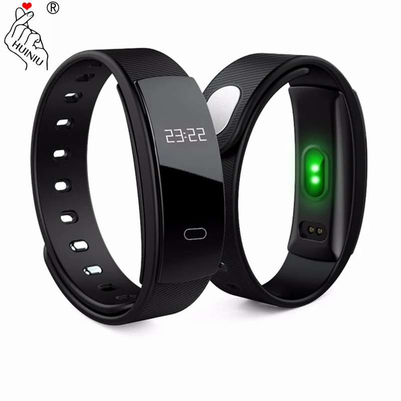 

HUINIU QS80 Bluetooth Smartband Message Reminder Smart Band Blood Pressure Wristband Fitness Tracker Bracelet for IOS Android