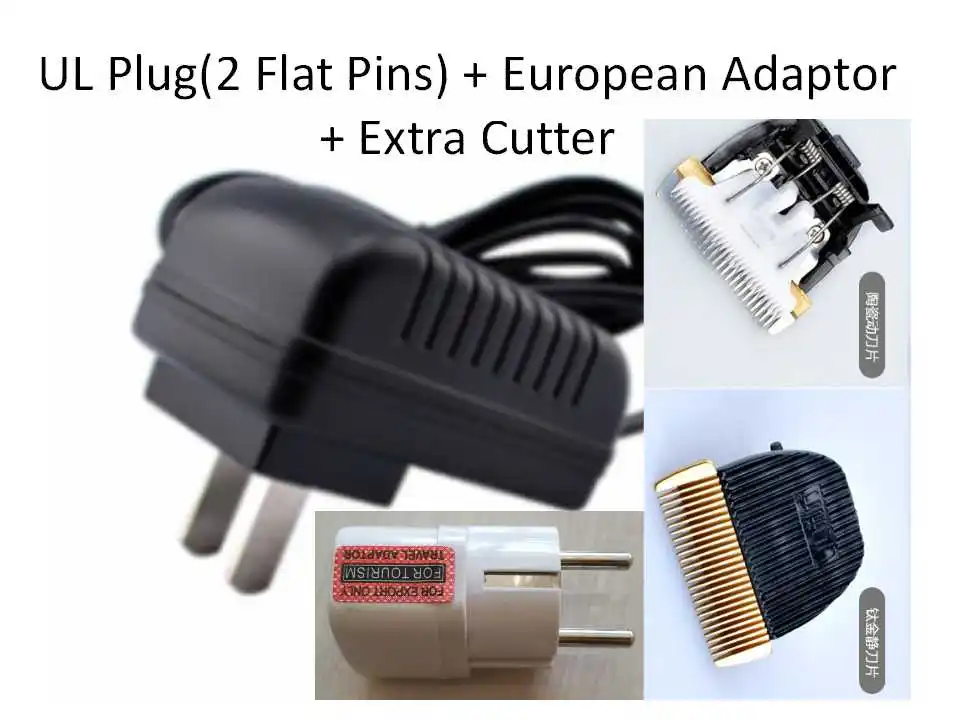 LILI профессиональная электрическая машинка для стрижки волос перезаряжаемая машинка для стрижки волос Машинка для стрижки бороды тример RFCD-9666 - Габаритные размеры: EU W Extra Cutter