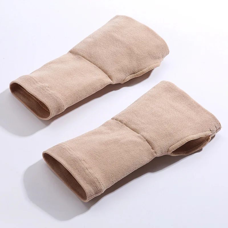 Carpal Tunnel Wrist Brace Compression Wrist Support Sleeve Health Sports Fitness Hand Protective Wristband Black/Skin XXL