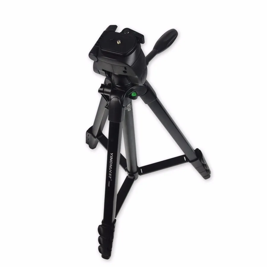 10kg Max Load Adjustable Camera Video Tripod Aluminium Alloy& Pan Head