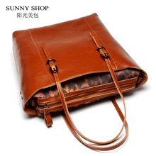 Sunny shop lujo mujeres de los bolsos diseñador de las mujeres bolsos de alta calidad bolsos de hombro de cuero de la vaca real de cuero genuino