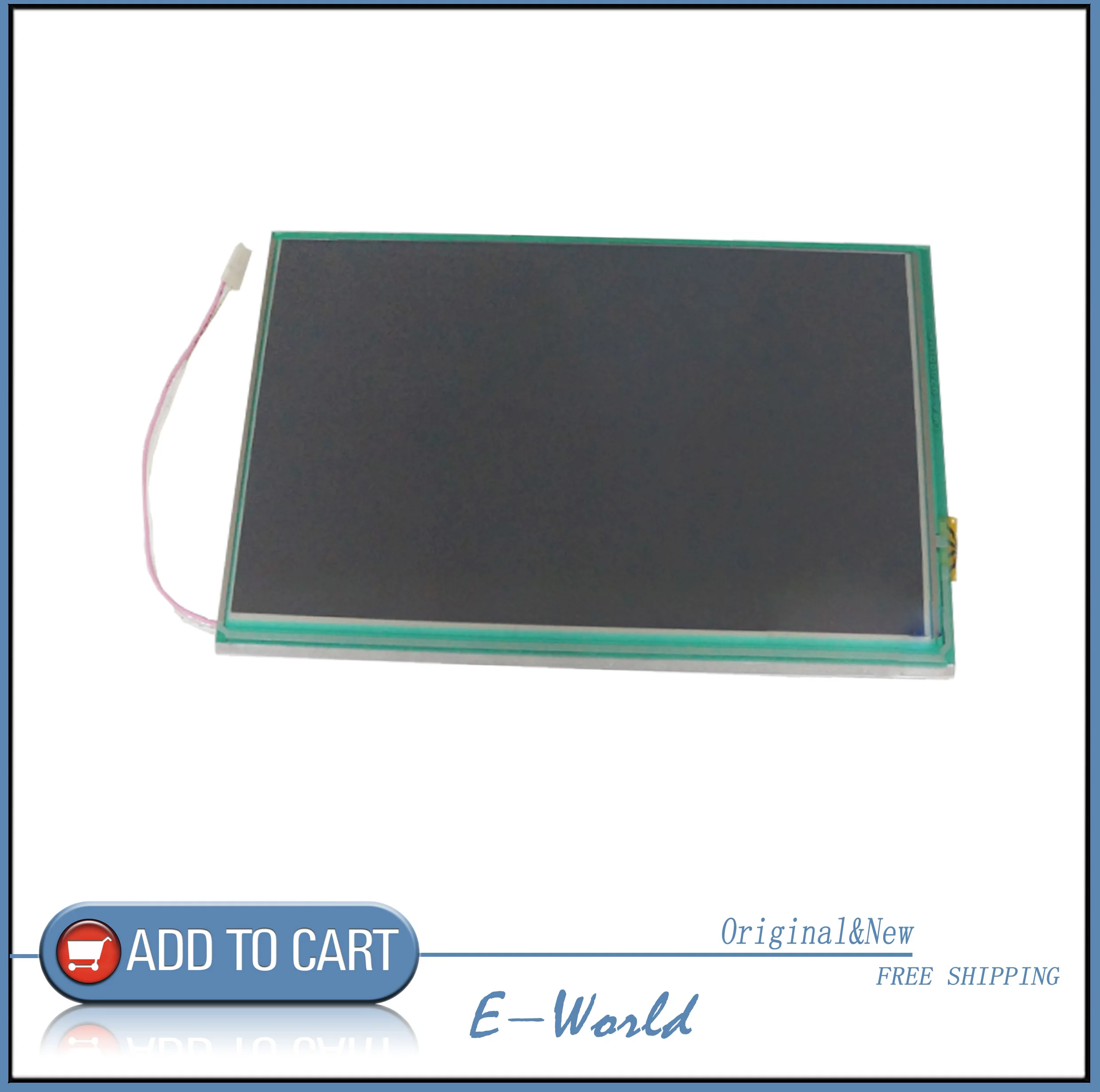 터치 스크린 UMSH-8173MD-1T U.R.T NO가 포함된 기존 7인치 LCD 화면. 100629 -0039 U.R.T 7168173000 무료 배송