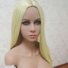 SYdoll73# real sex dolls head pretty girl for 135cm to 170cm big breasts/flat chest/small breasrs pregnant fat ass doll