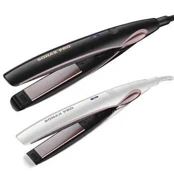 

Professional Wet and Dry thermostat Perm Electric Hair Straightener Tourmaline Ceramic Hair Straighteners Fast Heating Flat Iron