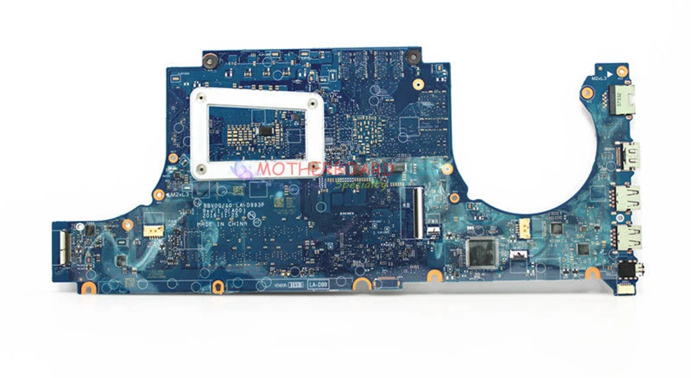 Vieruodis для DELL INSPIRON 15 7567 Материнская плата ноутбука I7-7700HQ процессор GTX1050 4 Гб GPU W1W04 0W1W04 CN-0W1W04 LA-D993P тестовая работа