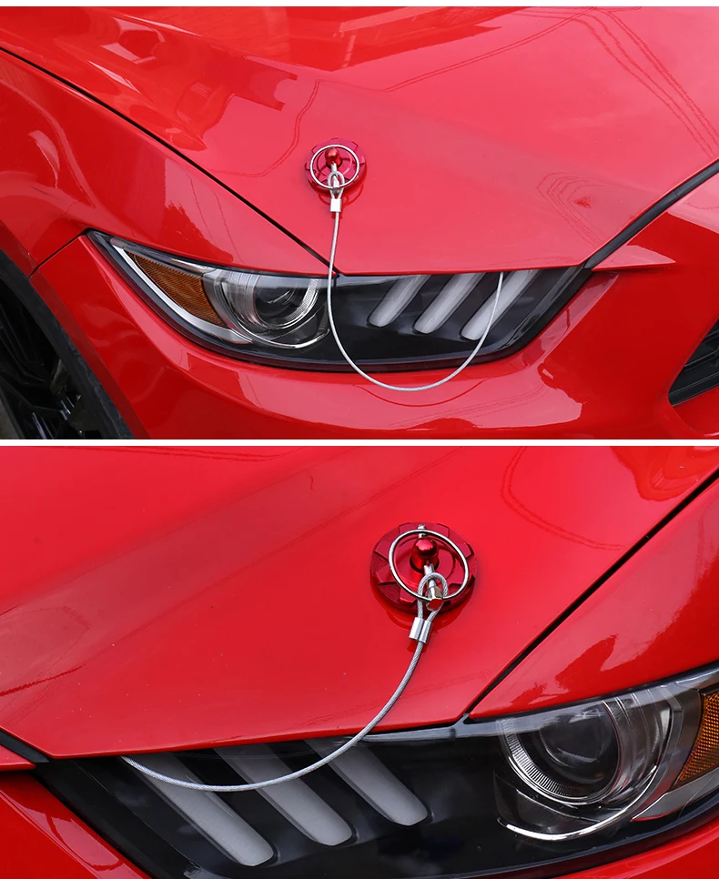 Fit for Ford Mustang Mustang cover lock anti theft engine lock