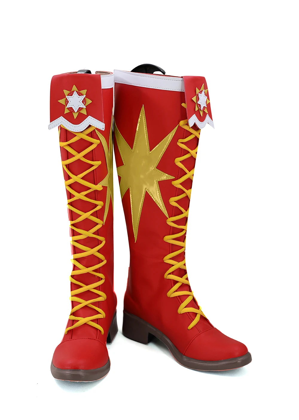 Aikatsu SHF Hoshimiya Ichigo Cosplay Boots Red Shoes (2)