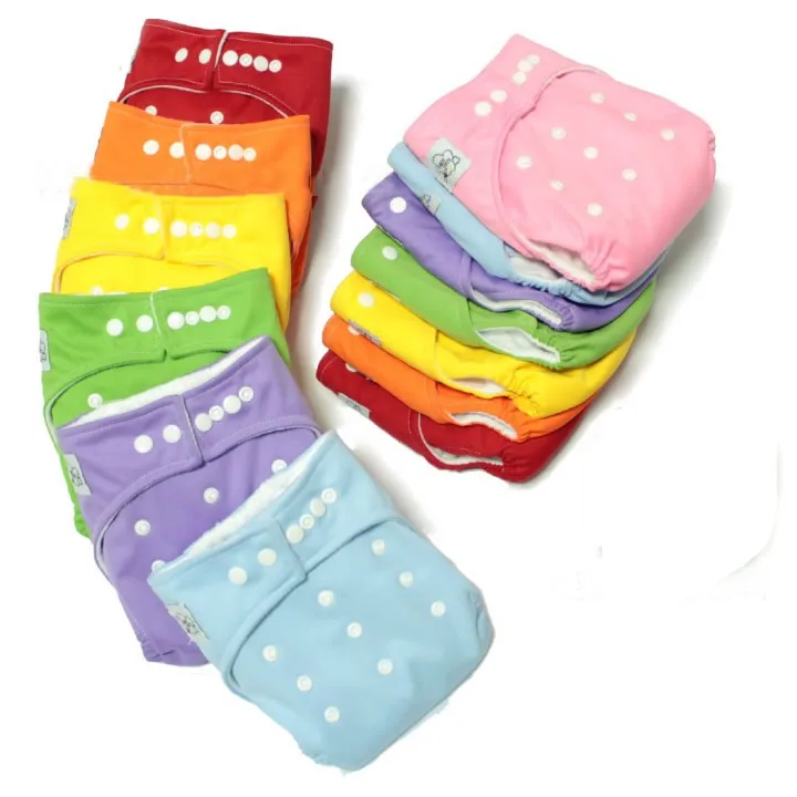 2022 Washable Baby New Cloth Diaper Cover Waterproof Cartoon Owl Diapers Reusable Nappy Suit 0-2 Years 4-15kg Clothes | Мать и ребенок