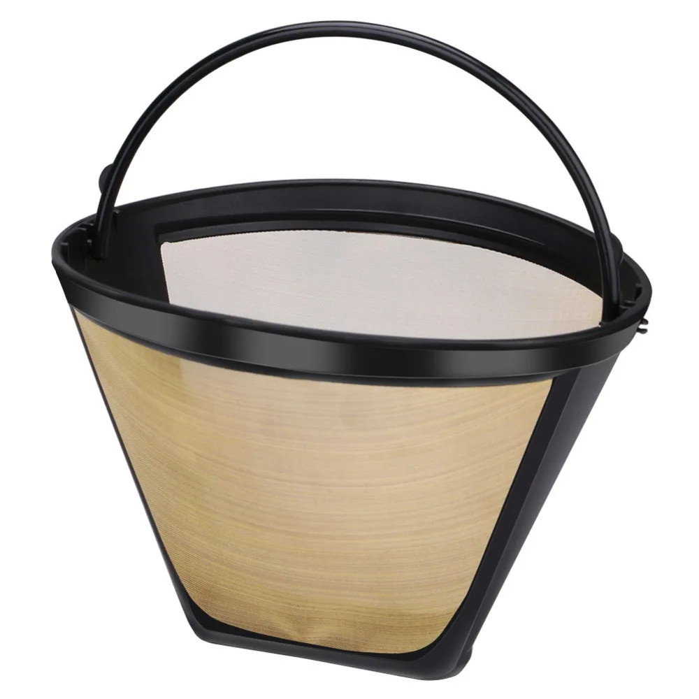 

Handmade Reusable Coffee Maker Accessories Stainless Steel Kitchenware Cone-Style Kitchen Gadgets Coffee Filter