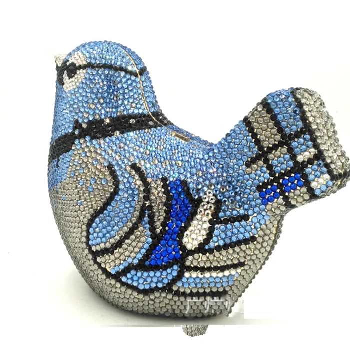 Chaîne Mariage Pictur À Main Boîte D'épaule Sac Clear color Same Métal En Color As Sparkling Femmes Pictur Embrayage Cocktail Mariée Étui Soirée Crystal De Oiseau qAAYT4