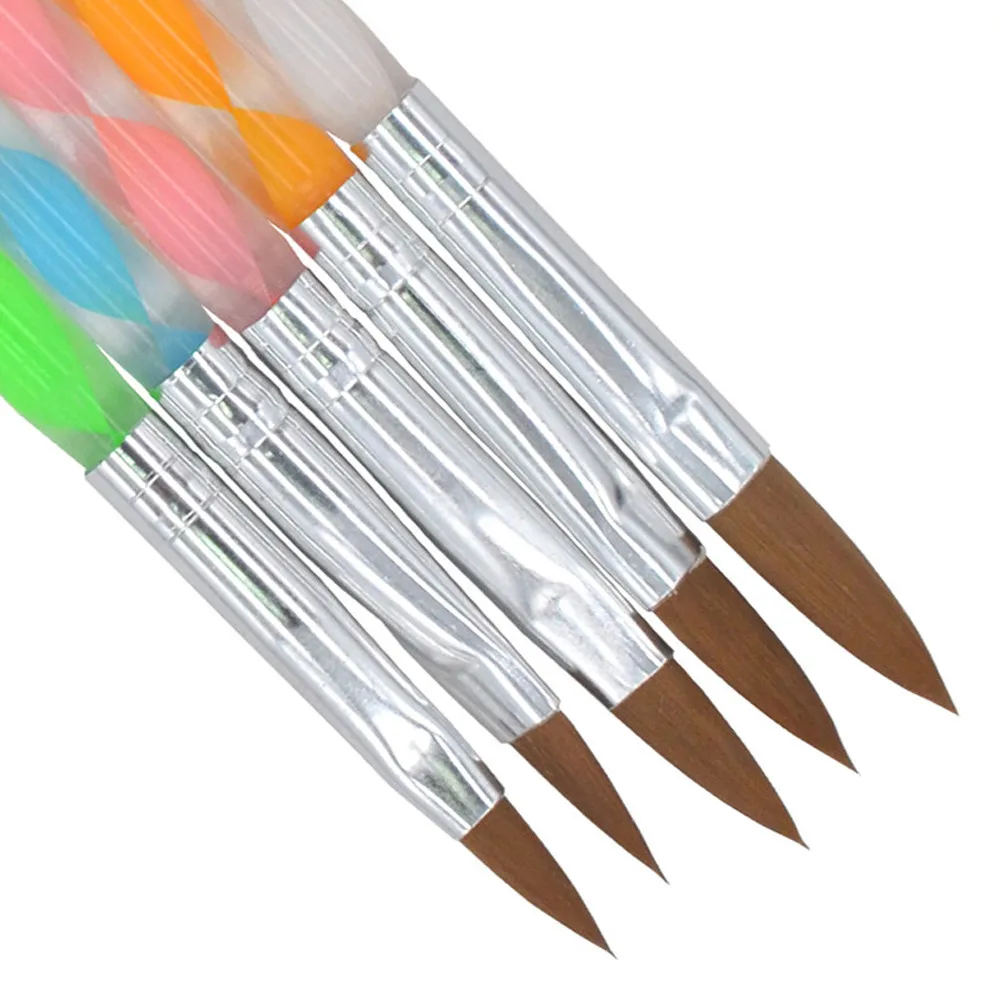 

ISHOWTIENDA 2019 Nail Art Pens Nail Brush UV Gel Nail Polish Painting Drawing Brush set Manicure Tools Set Kit Gift Dropshipping